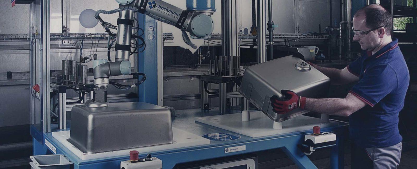 Pegadora automática pegadora automatica con cobots