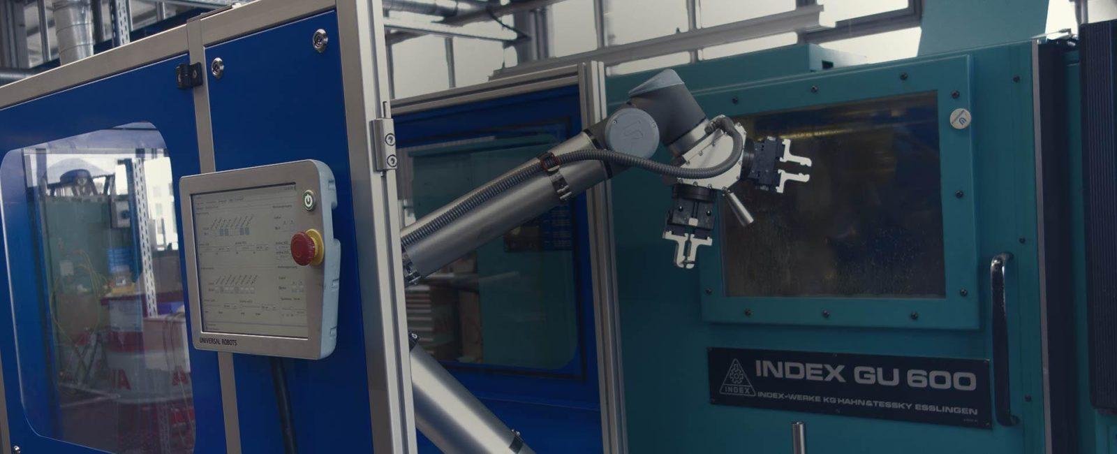 Alimentador CNC / CNC Feed sistemas de control automatico-cobots robotica bcolaborativa