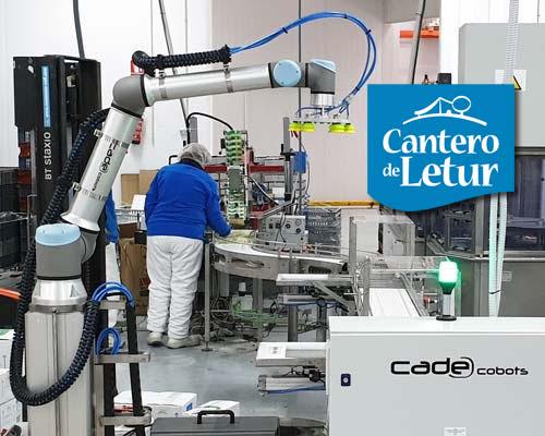 EL CANTERO DE LETUR: PIONEROS POR TRADICIÓN Cantero de Letur: proceso de paletizado colaborativo en la industria alimentaria