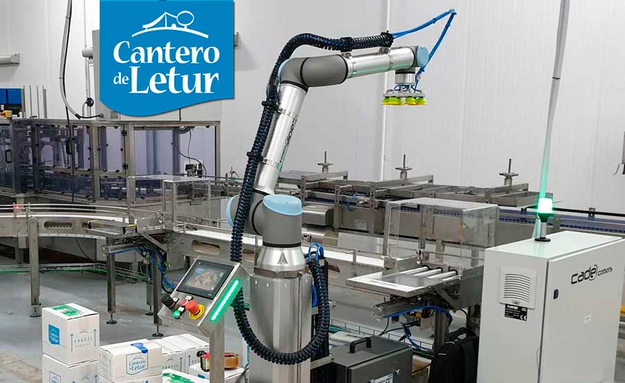 EL CANTERO DE LETUR: PIONEROS POR TRADICIÓN El Cantero de Letur: pioneros por tradición en la industria alimentaria (integración de cobots)