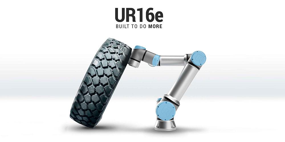 NUEVO COBOT PARA CARGAS PESADAS: UR16e Nuevo brazo robótico para cargas pesadas UR16e